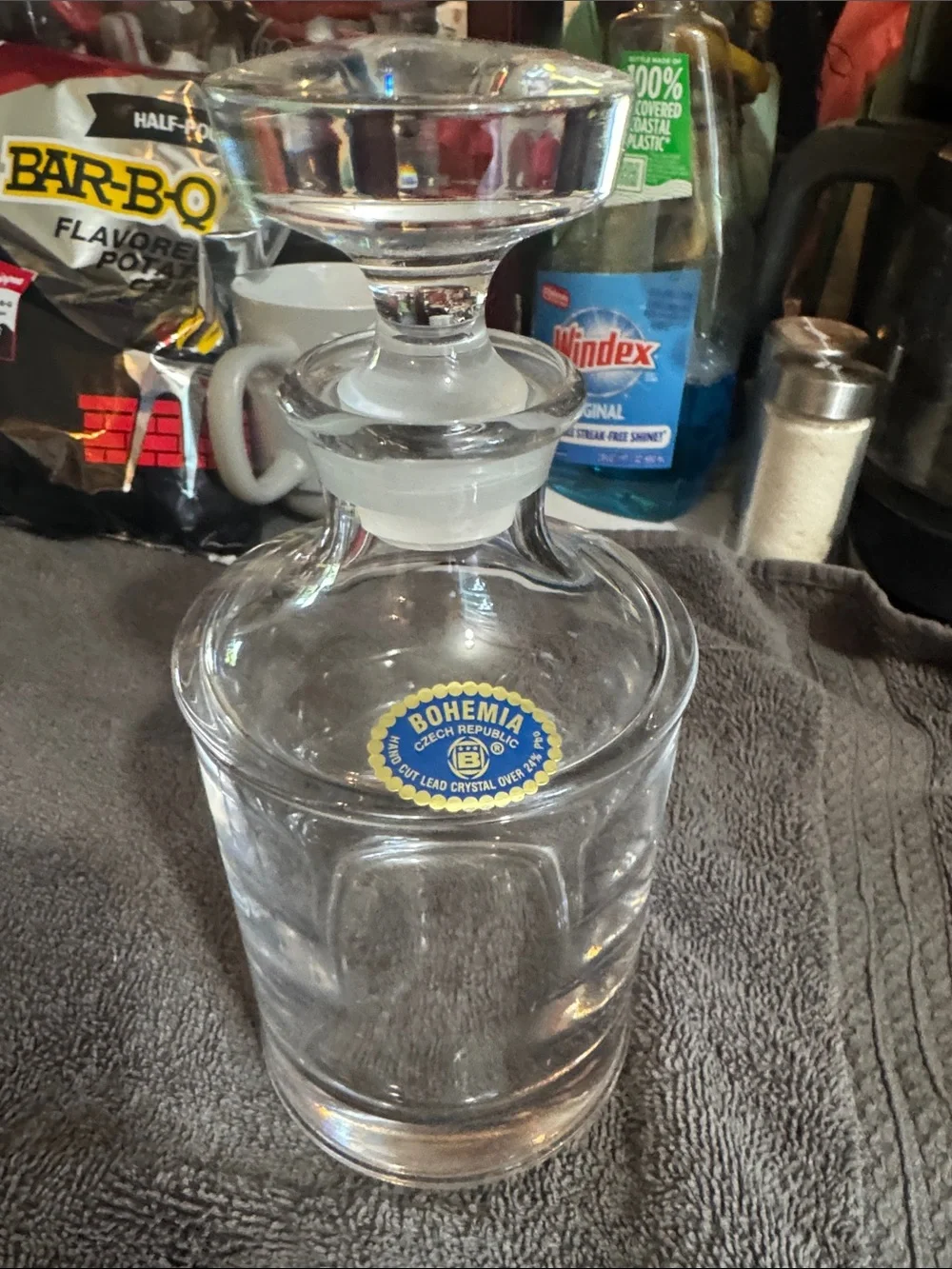 Clear Crystal Decanter - Clear